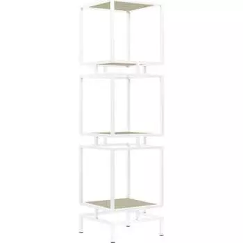 Стеллаж GreenWeen CUBIC-3 GW-CUBIC-3-W-LD-GS