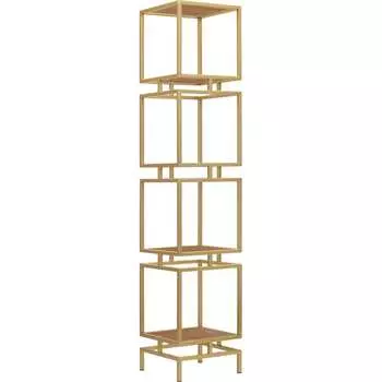 Стеллаж GreenWeen CUBIC-4 GW-CUBIC-4-G-LD-R