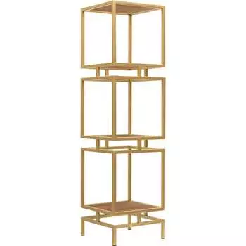 Стеллаж GreenWeen CUBIC-3 GW-CUBIC-3-G-LD-R