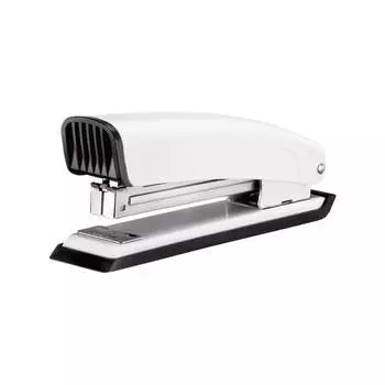 Степлер KW-Trio 055C6WHITE 24/6 26/6, 20 листов, встроенный антистеплер, белый, 210 скоб, металл/пластик 1954947