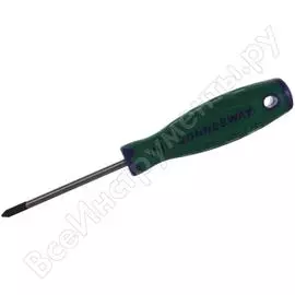 Стержневая крестовая отвертка Jonnesway Anti-Slip Grip D71P180 46101
