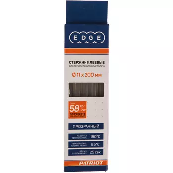 Клеевые стержни EDGE by PATRIOT 816001021