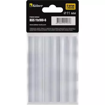 Стержни клеевые Kolner Kgs 11x100 мм кн11-100-6гс