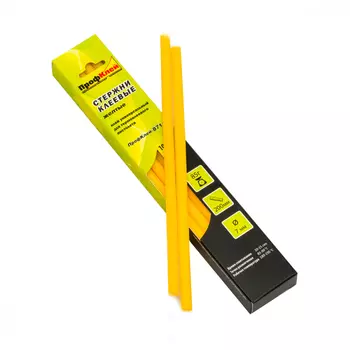 Стержни клеевые универсальные 8711 (7х200 мм; желтые; 10 шт.) профклей ru.07.08.2.yl