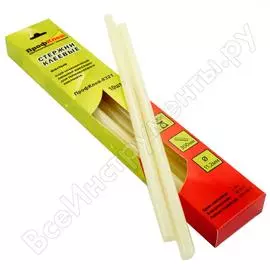 Стержни клеевые упаковочные 8321 (11.2х300 мм; желтые; 10 шт.) профклей ru.11.30.3y