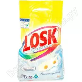 Стиральный порошок автомат 2.7 кг sensitive losk 2480502 606073