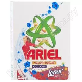 Стиральный порошок автомат lenor fresh deluxe 450 г ariel мдк-as-81535090