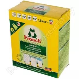 Стиральный порошок frosch цитрус 1.35 кг 1404497 606122