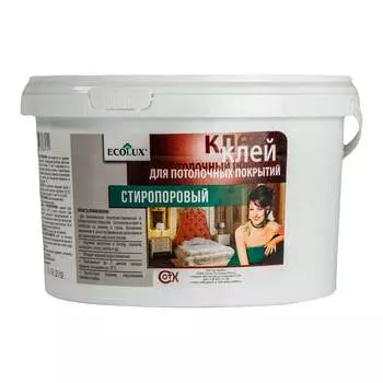 Стиропоровый клей Ecolux 4607133681593