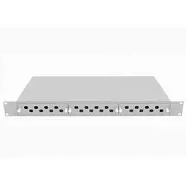 Стоечный оптический кросс TopLan КРС-Top-1U-24FC/ST-GY