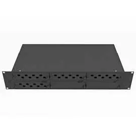 Стоечный оптический кросс TopLan КРС-Top-2U-32FC/ST-BK