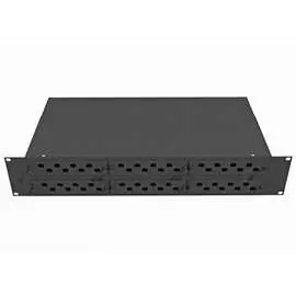 Стоечный оптический кросс TopLan КРС-Top-2U-48FC/ST-BK