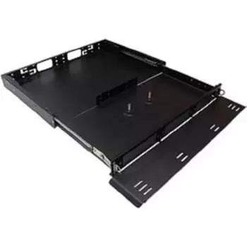 Стоечный выдвижной кросс оптический TopLan КРСв-Top-1U-3K-MTP/MPO-BK