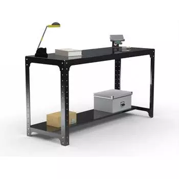 Стол металлический ООО Металекс серия KIT 750х1000х600 одна полка, серый, рост 201499