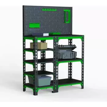 Стол-верстак ООО Металекс 950x1100x500 мм