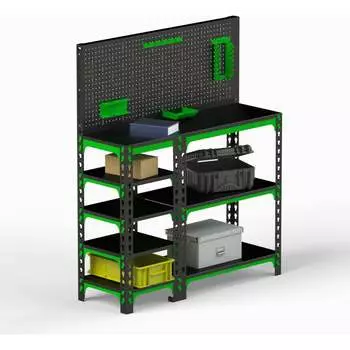 Стол-верстак ООО Металекс 950x1000x400 мм