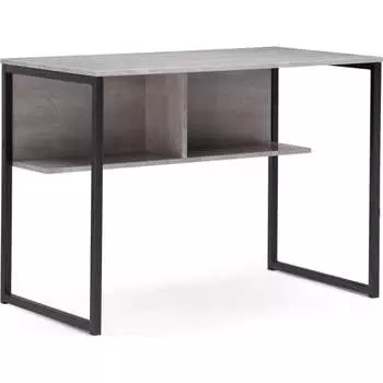 Стол Woodville Клер Лофт матовый черный / бетон 489686