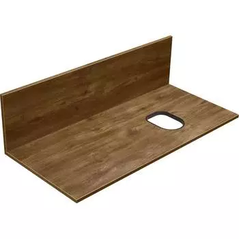 Столешница и панель AQUATON Мишель 100 Дуб Рустикальный, универсальная 00086531