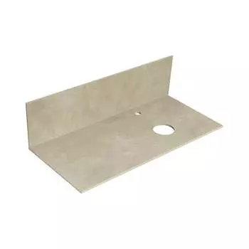 Столешница и панель AQUATON Мишель 100 керамогранит, универсальная 00086549