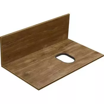 Столешница и панель AQUATON Мишель 80 Дуб Рустикальный, универсальная 00085443