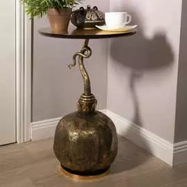 Столик BOGACHO Гранат 17146/бронзовый