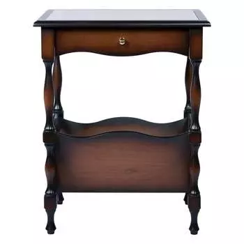 Столик BOGACHO Оникс 5 16005/коричневый