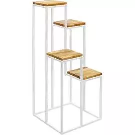 Столик-подставка под 4 кашпо GreenWeen TORI GW-T4-W-100