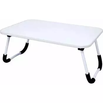 Столик складной для ноутбука/завтрака BRABIX BT-002 600х400х265 мм, белый 532902