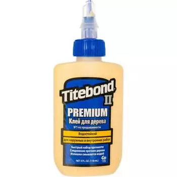Столярный влагостойкий клей Titebond II Premium 5002
