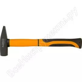 Столярный молоток neo 800 г рукоятка из стекловолокна 25-043