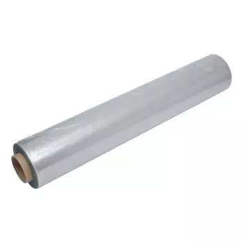 Стрейч пленка ПАКПОЛИМЕР серая 500мм 950гр 23мкм второй сорт