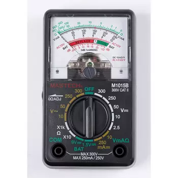 Стрелочный мультиметр Mastech M1015B 00-00000747