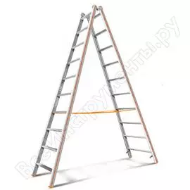 Стремянка Эйфель Комфорт-Профи 210