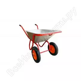 Усиленная строительная двухколесная тачка Промышленник ПРОМ-110У2КП