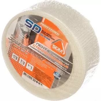 Самоклеящаяся строительная сетка SDM SD-GLASS Professional 00-00001589