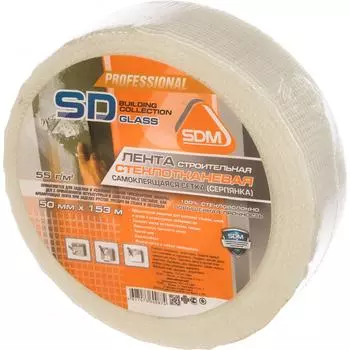 Самоклеящаяся строительная сетка SDM SD-GLASS Professional 00-00000190