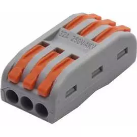 Строительно-монтажная клемма STEKKER LD222-423 39036