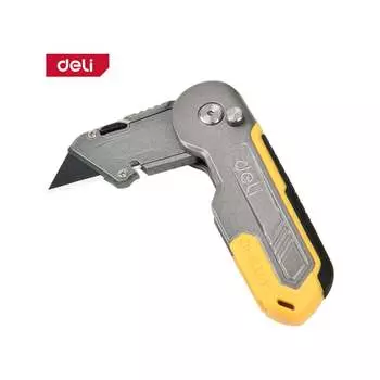 Строительный складной нож DELI DL007Z 168269