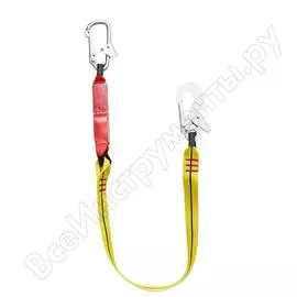 Строп tech-krep аа, лента, амортизатор, 1.5 м, 2 карабина, 144754