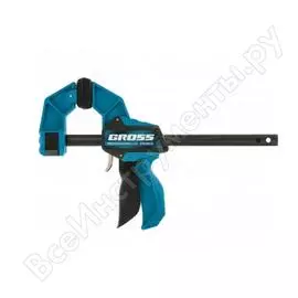 Струбцина реечная, быстрозажимная, пистолетного типа gross 20704