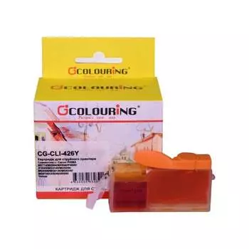 Струйный картридж для Canon PIXMA MX714/MX884/MX894/iP4840/iP4940 Colouring COLOURING CLI-426Y colouring CG_CLI-426Y_Y