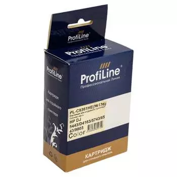 Струйный картридж ProfiLine №136 PL_C9361HE_C/M/Y