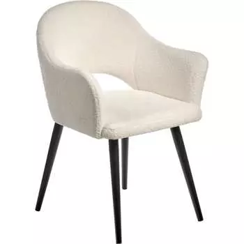 Стул BRADEX bruno белый, искусственный мех RF 0446