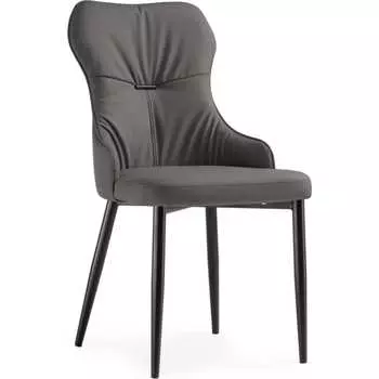 Стул Woodville Neli gray / black 15215