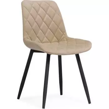 Стул Woodville Баодин Б/К бежевый / черный 517114