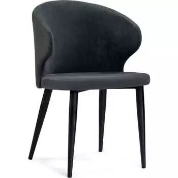 Стул Woodville Алсисар катания графит / черный 469977