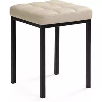 Стул Woodville Байя кожзам d1 / черный матовый 439456