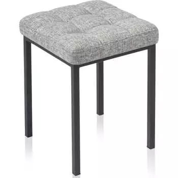 Стул Woodville Байя рогожка графит / черный матовый 424171