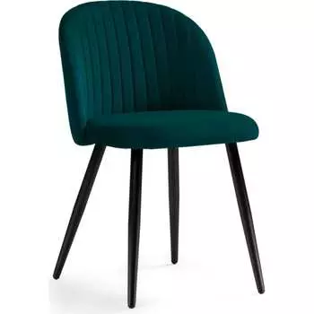 Стул Woodville Gabi 1 green / black 15378