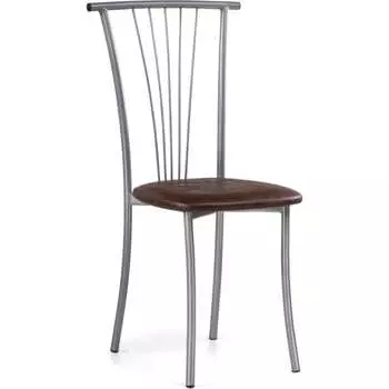 Стул Woodville Grigori горький шоколад / светлый мусс 453988